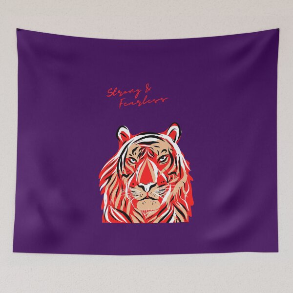 Item preview, Strong And Fearless Tiger designed and sold by surprise-to-me.