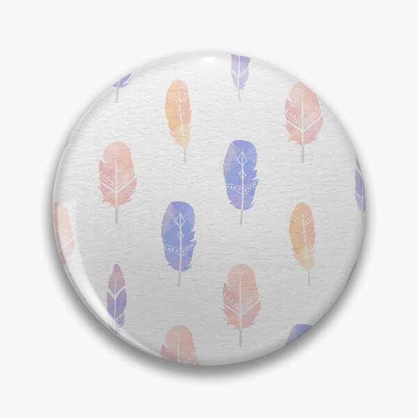 Item preview, Watercolor Purple & Pink Feathers  designed and sold by newburyboutique.