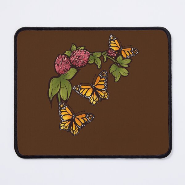 Item preview, Red Clover Monarch Butterflies designed and sold by FrictionMaxxing.