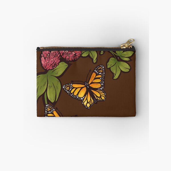 Item preview, Red Clover Monarch Butterflies designed and sold by FrictionMaxxing.