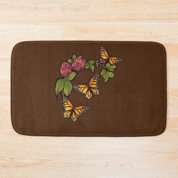 Item preview, Red Clover Monarch Butterflies designed and sold by FrictionMaxxing.