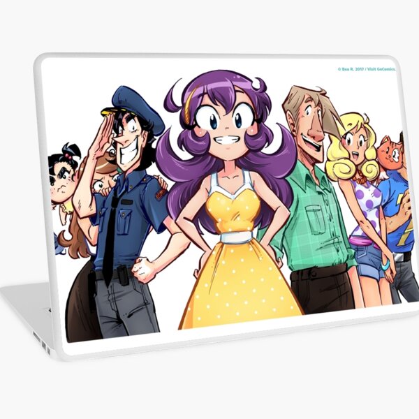 Everyone In A Row Laptop Skin
