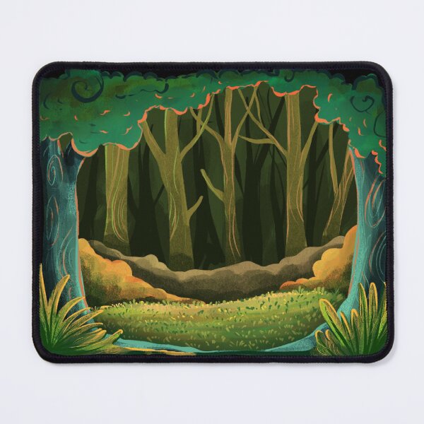 Item preview, Forest Illustration designed and sold by Goba Bali Studio.