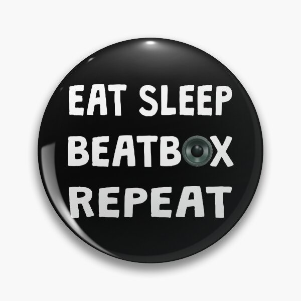 Item preview, Eat Sleep Beatbox Repeat designed and sold by superdumb70.