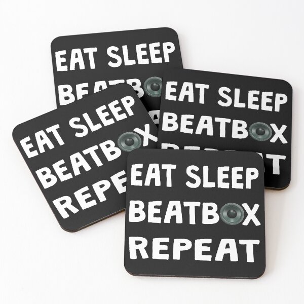 Item preview, Eat Sleep Beatbox Repeat designed and sold by superdumb70.