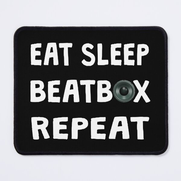 Item preview, Eat Sleep Beatbox Repeat designed and sold by superdumb70.