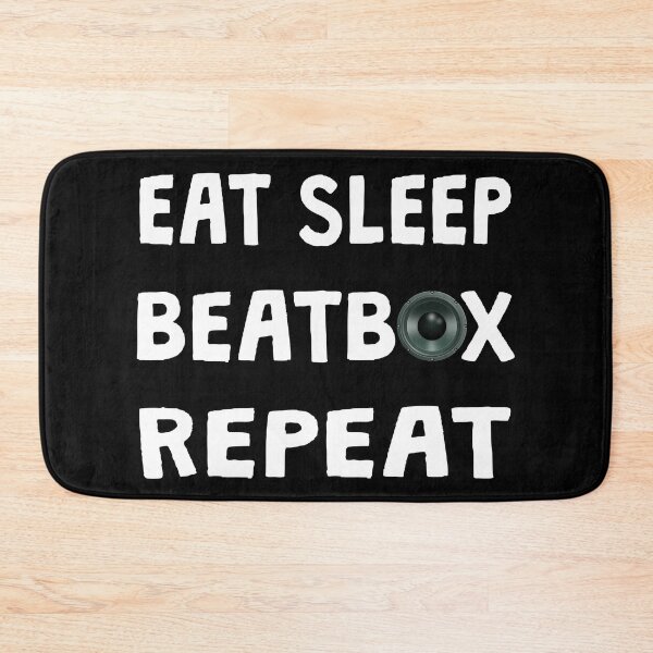 Item preview, Eat Sleep Beatbox Repeat designed and sold by superdumb70.