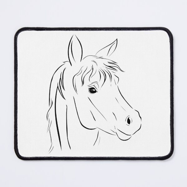 Aperçu de l'œuvre Pochoir de cheval créée et vendue par TokkiJess.
