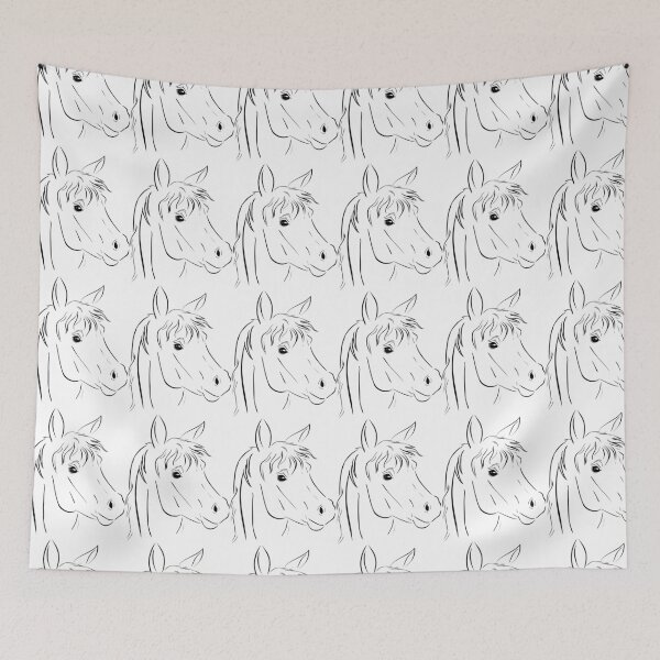 Item preview, Horse Stencil designed and sold by TokkiJess.