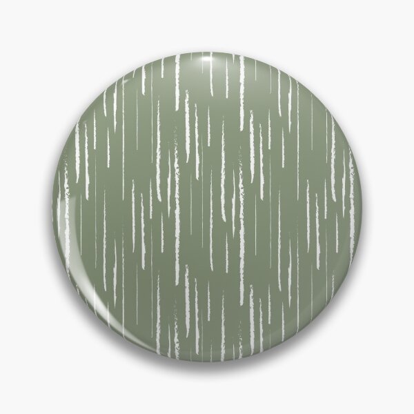 Item preview, Green and White Grunge Vertical Stripe Pattern Coordinates w/ 2022 Color Trends Behr Laurel Tree S390-5 - Hue - Colour - Shade designed and sold by ColorOfTheYears.