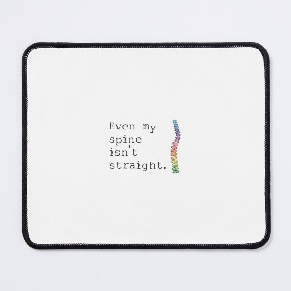 Item preview, Even My Spine Isn't Straight designed and sold by brainbag.