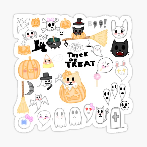 Kawaii Halloween Sticker Set Sticker