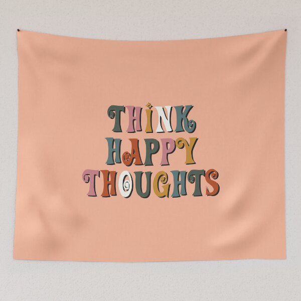 Item preview, think happy thoughts designed and sold by VBNART.