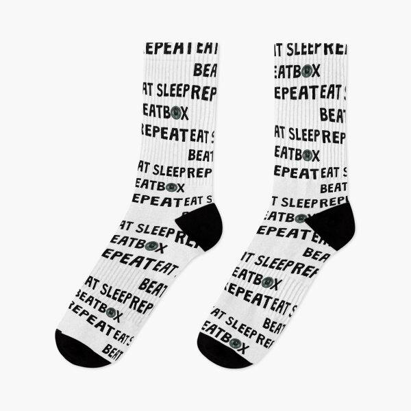 Item preview, Eat Sleep Beatbox Repeat (Black) designed and sold by superdumb70.
