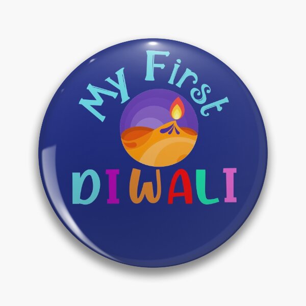 Artikelvorschau, Mein erstes Diwali, Happy Deepavali, Diwali Candle entworfen und verkauft von DiensDesign.