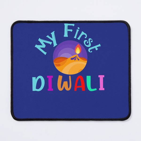 Item preview, My First Diwali, Happy Deepavali, Diwali Candle designed and sold by DiensDesign.