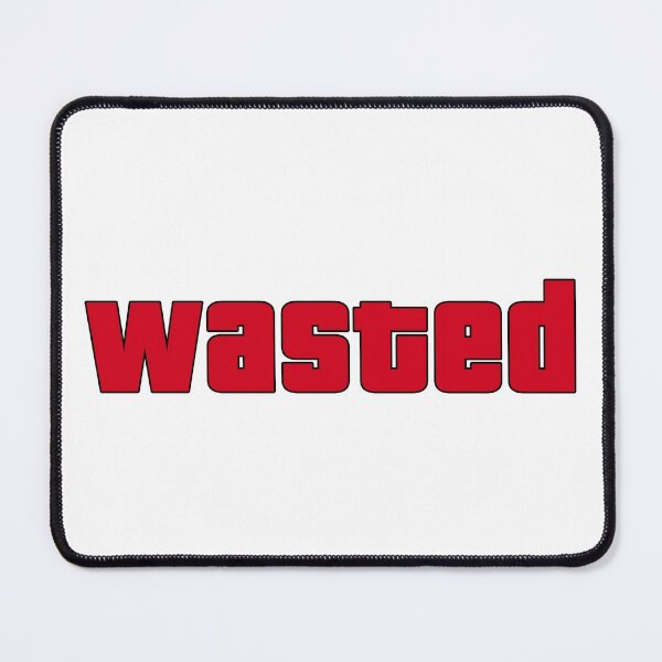 Item preview, wasted driving game gaming meme designed and sold by Captain-Jackson.