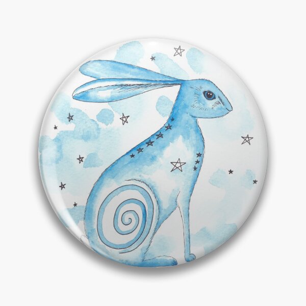 Item preview, When the Hare became the Moon designed and sold by WillowHareArt.