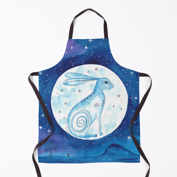 Item preview, When the Hare became the Moon designed and sold by WillowHareArt.