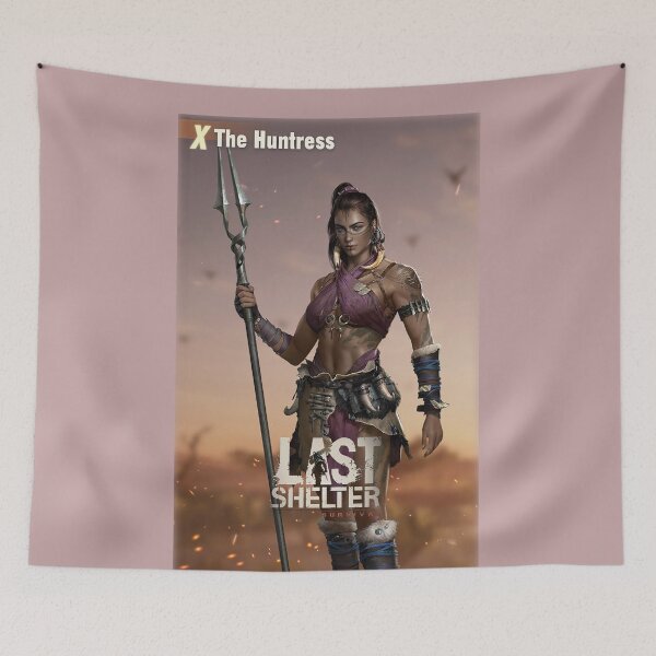 Item preview,  shelter survival hero (THE HUNTRESS) designed and sold by Alexcomrie.