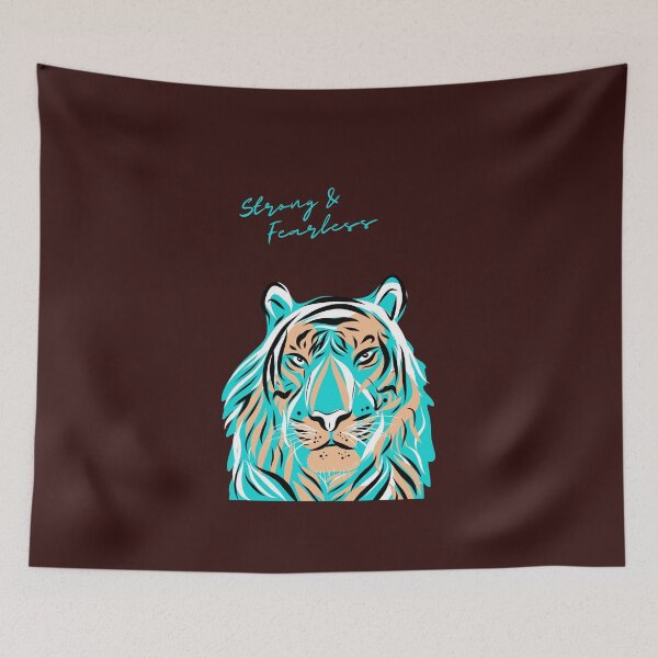 Item preview, Strong And Fearless Tiger designed and sold by surprise-to-me.