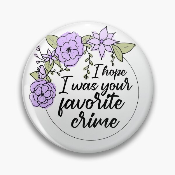 Item preview, Favorite Crime Flowers designed and sold by CMORRISON12345.