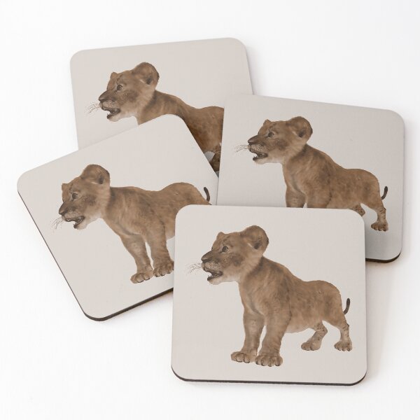 Item preview, The Little Lion Cub Stands And Wants To Growl designed and sold by Phantasmal-2-do.