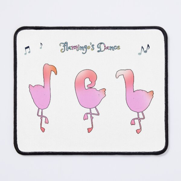 Item preview, Flamingo's dance Stickers - funny flamingo quote designed and sold by NathBros.