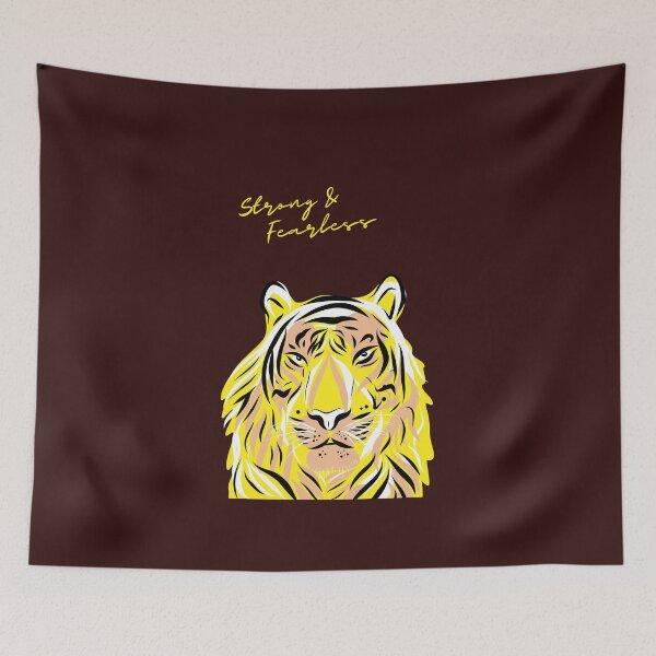 Item preview, Strong And Fearless Tiger designed and sold by surprise-to-me.