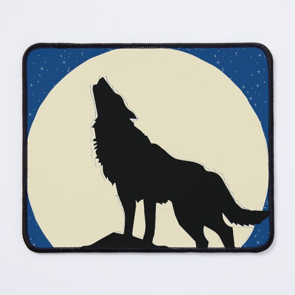 Item preview, The Howling Wolf designed and sold by CulverCrafts.