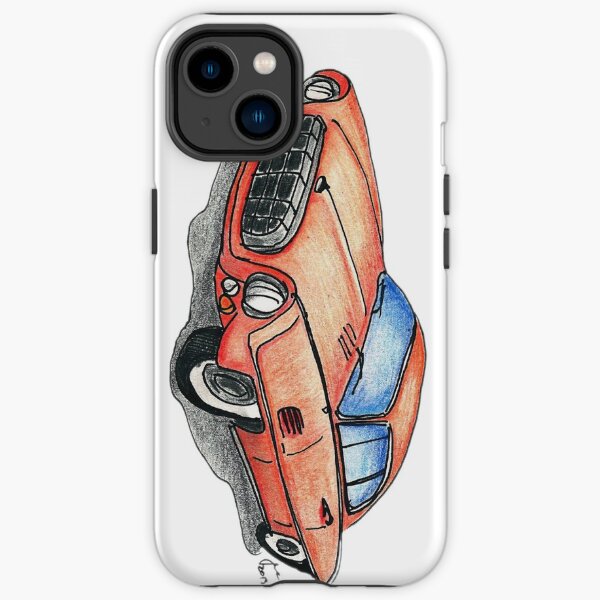 Red Classic CAR 01 iPhone Tough Case