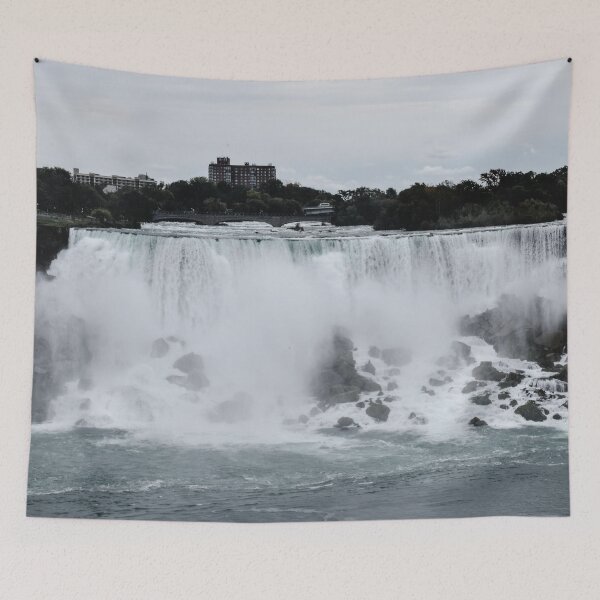 Item preview, Water Falls Near Green Trees designed and sold by pandovisky.