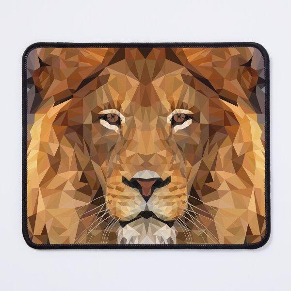 Item preview, Lion poly designed and sold by LotusArtStudio.