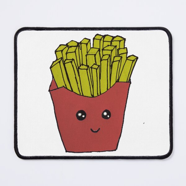 Item preview, Hand drawn french fries love food designed and sold by WatercolorFun.