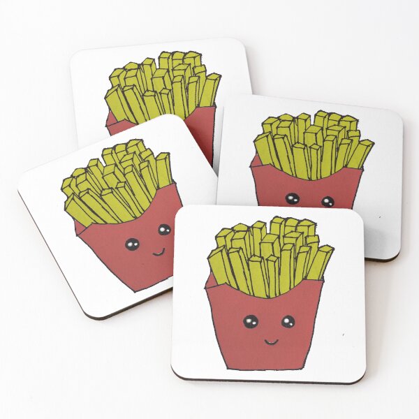 Item preview, Hand drawn french fries love food designed and sold by WatercolorFun.