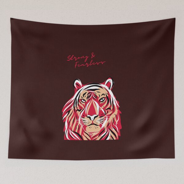 Item preview, Strong And Fearless Tiger designed and sold by surprise-to-me.