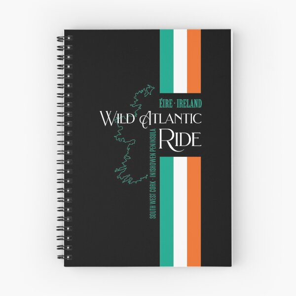 Item preview, Wild Atlantic RIDE Ireland - Bikers Irish Flag Design designed and sold by ROADTROOPER.