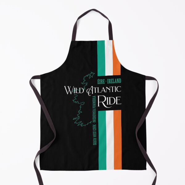 Item preview, Wild Atlantic RIDE Ireland - Bikers Irish Flag Design designed and sold by ROADTROOPER.