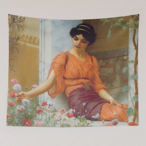 Item preview, John William Godward - Summer Flowers designed and sold by Vivanne-art.