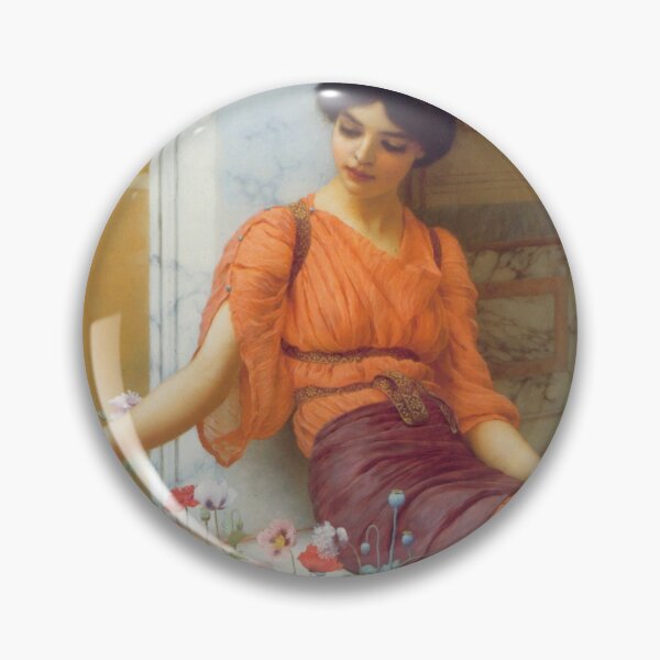 Item preview, John William Godward - Summer Flowers designed and sold by Vivanne-art.