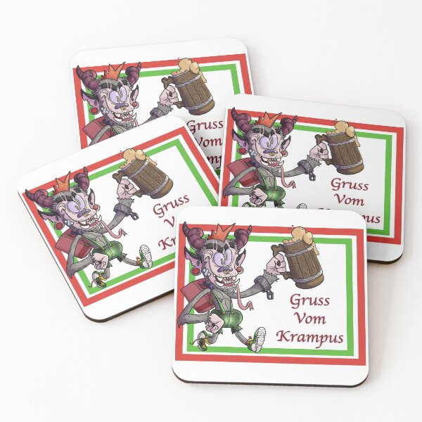 Item preview, Gruss Vom Krampus designed and sold by TheGarlicHero.