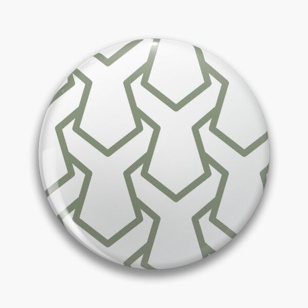 Item preview, Green and White Tessellation Line Pattern 11 Coordinates w/ 2022 Color Trends Behr Laurel Tree S390-5 - Hue - Colour - Shade designed and sold by ColorOfTheYears.