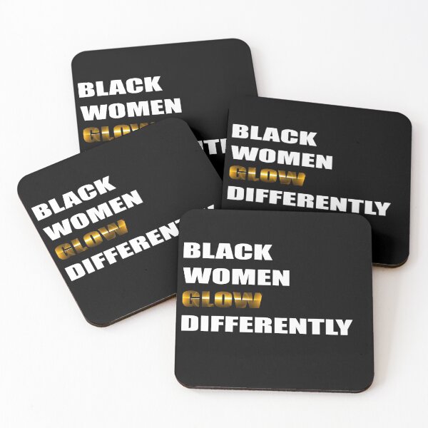 Item preview, black women glow differently designed and sold by DopeDesign111.