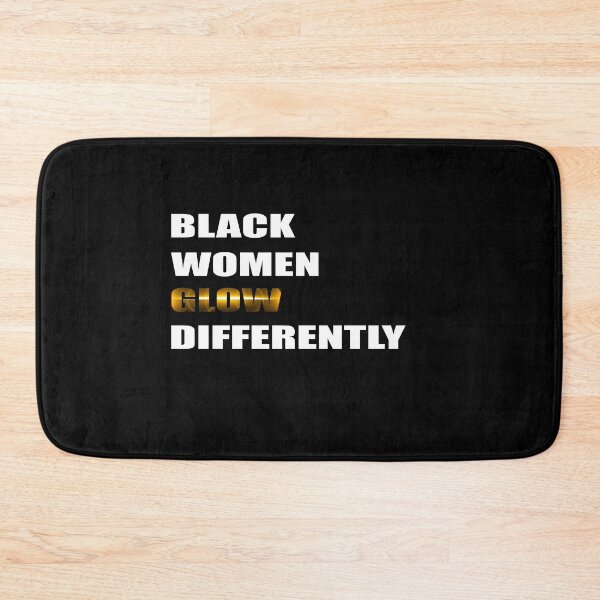 Item preview, black women glow differently designed and sold by DopeDesign111.