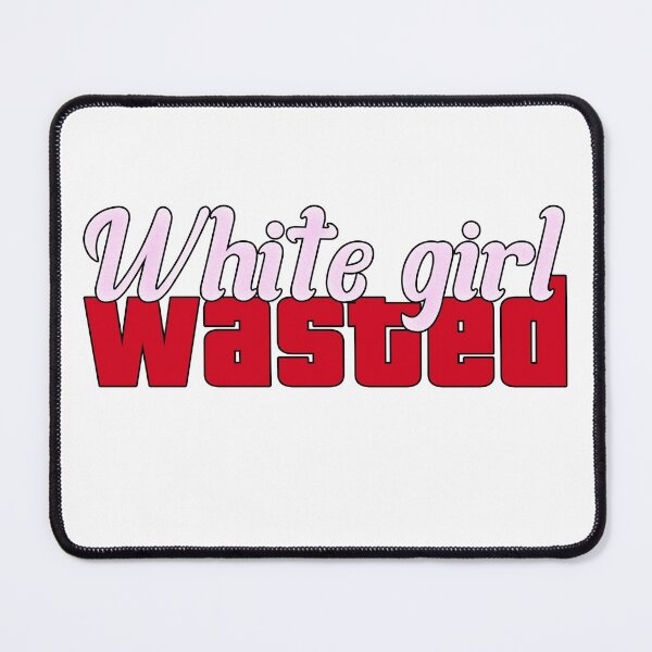 Item preview, White girl wasted pink driving game gaming meme designed and sold by Captain-Jackson.