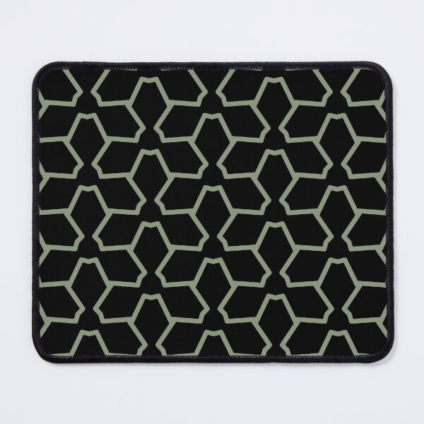 Item preview, Green and Black Tessellation Line Pattern 12 Coordinates w/ 2022 Color Trends Behr Laurel Tree S390-5 - Hue - Colour - Shade designed and sold by ColorOfTheYears.