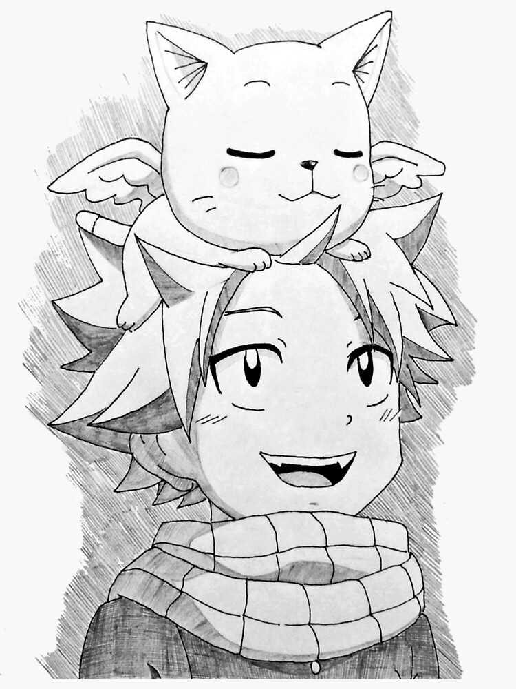 Natsu Heureux Sticker