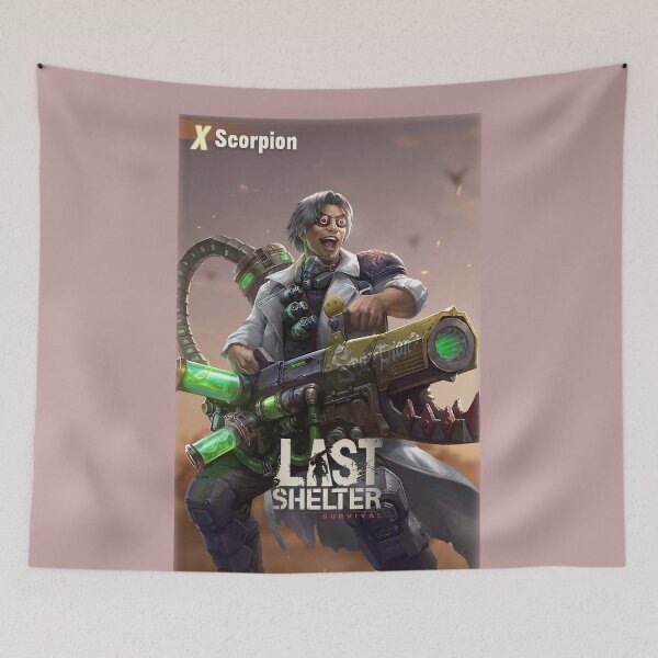 Item preview,   shelter survival hero (SCORPION) designed and sold by Alexcomrie.