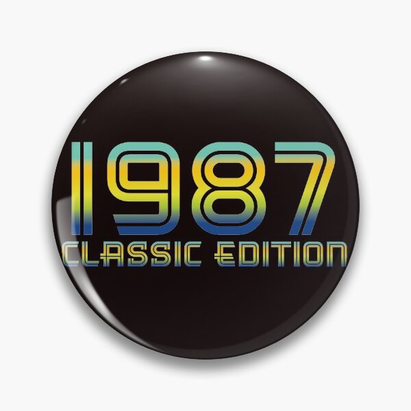 Item preview, Birth Year Gift, 1987 Classic Edition, Birthday designed and sold by osbornelee.