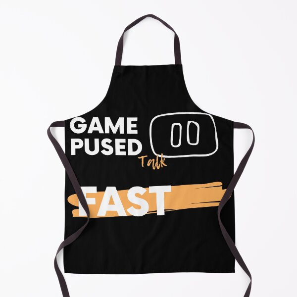 Item preview, Game paused talk fast, gamers zone designed and sold by NorthStar-Shop.